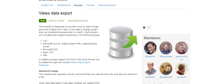 Views Data Export | www.drupaladicto.com - Consultor especializado en drupal y symfony